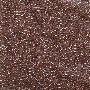 DB037 - Miyuki Delica Beads - copper lined crystal