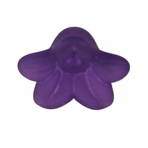 PF22 F - frosted acrylic flowers - colours