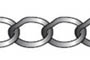 C3-2 - curb chain 10mm link, 1.8mm wire - silver
