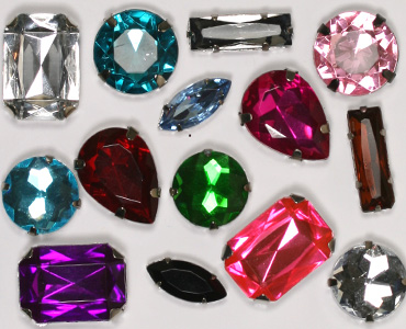 Category Acrylic Fancy Stones with Mounts