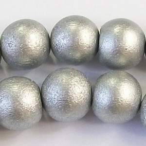 DWR8 MET Dyed Wooden Beads - Round, metallic colours DWR8 MET Dyed Wooden Beads - Round, metallic colours