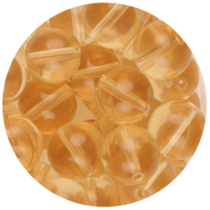 GB241T-15 pressed transparent glass beads - light colorado topaz GB241T-15 pressed transparent glass beads - light colorado topaz
