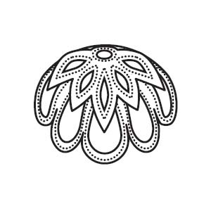 JF29-2 - filigree cup silver