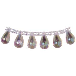 PT7 iris - Pearl Drop Trimmings - iris