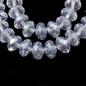 CRB3-2 puffy rondelle Crystal CRB3-2 puffy rondelle Crystal