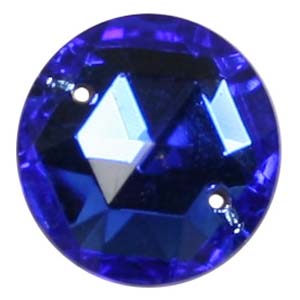 ES2-5&nbsp;glass embroidery stone  -sapphire
