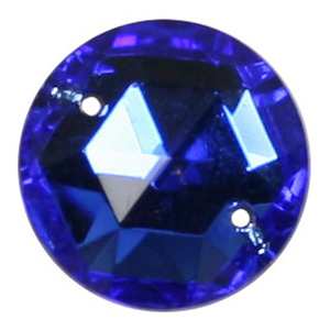 ES6-5&nbsp;glass embroidery stone  - sapphire