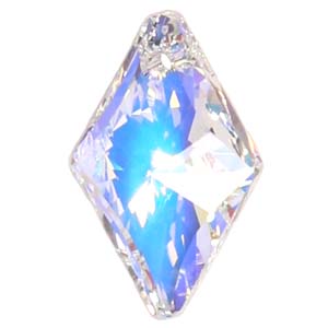 CGP61S-1 Swarovski rhombus pendant - crystal AB CGP61S-1 Swarovski rhombus pendant - crystal AB