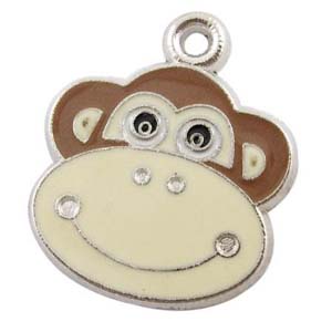 CH42 enamel monkey charm CH42 enamel monkey charm