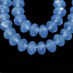 CRB1-108 small puffy rondelle - air blue opal