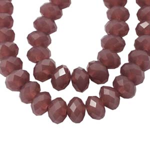 CRB2-210 puffy rondelle - amethyst opal