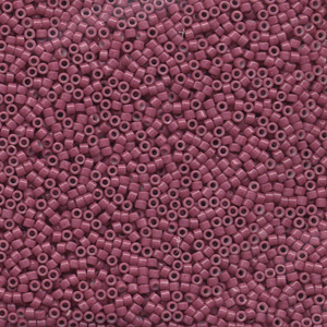 DB1376 Miyuki delica beads - dyed opaque wine