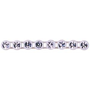 DT4 crystal - 1 row plastic backed diamante trimming crystal