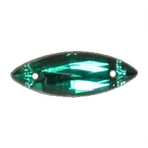 ES10-3&nbsp;glass embroidery stone  -emerald