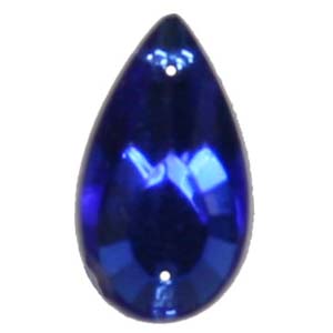 ES14-5 - glass embroidery stone -sapphire