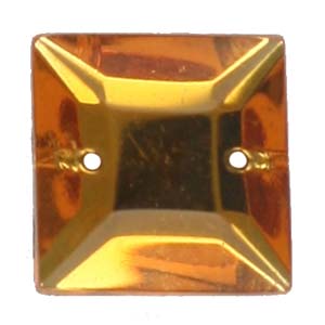 ES9-1&nbsp;glass embroidery stone  -topaz