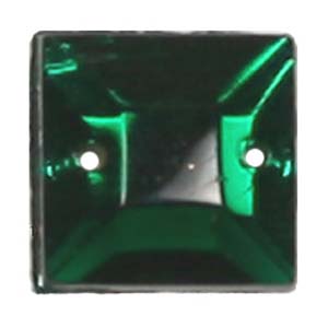 ES9-3&nbsp;glass embroidery stone  -emerald
