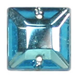 ES9-4&nbsp;glass embroidery stone  -aqua
