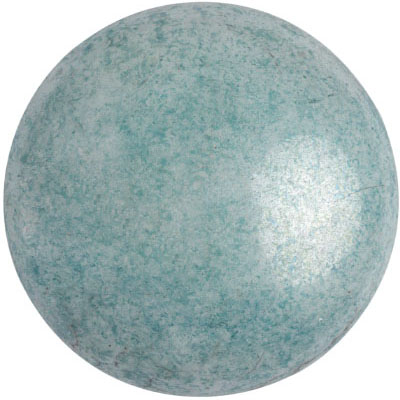 GCPP18-354 Cabochons par Puca - chalk blue lustre