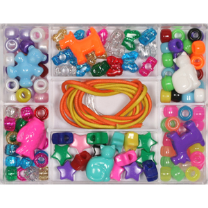 JBX-PBN1 Pony & novelty bead jewellery kit box - pet parade JBX-PBN1 Pony & novelty bead jewellery kit box - pet parade