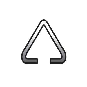 JF41-1 - triangular bail gilt