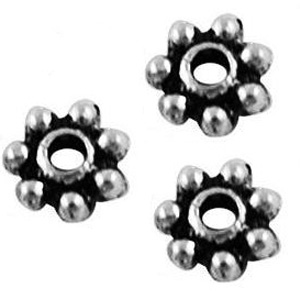 MEB15 - snowflake spacer bead