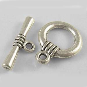 MEC17 - round toggle clasp