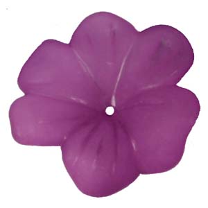 PF11 F - frosted acrylic flowers - colours