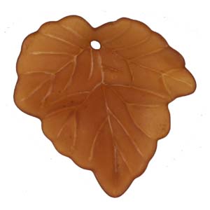 PF16 F - frosted acrylic leaves - colours