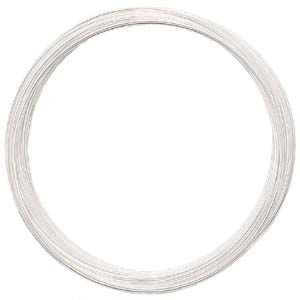 S132-2 - memory wire bracelet silver