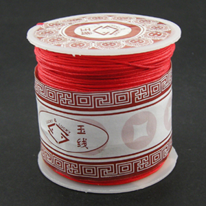 S203 red Nylon bead cord - red S203 red Nylon bead cord - red