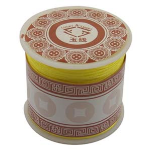 S203 yellow Nylon bead cord - yelllow S203 yellow Nylon bead cord - yelllow