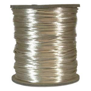 S215 LT BEIGE Rattail Satin Cord - Light Beige S215 LT BEIGE Rattail Satin Cord - Light Beige