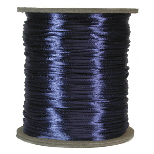 S215 ROYAL Rattail Satin Cord - Royal Blue
