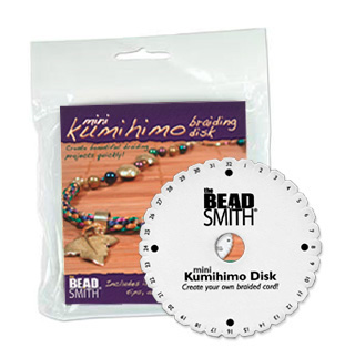 S219 Kumihimo mini disk - round