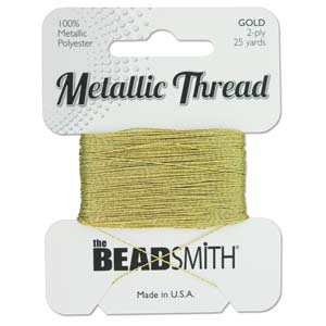 S231 gold metallic thread - gold