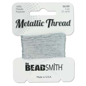 S231 silver metallic thread - silver S231 silver metallic thread - silver