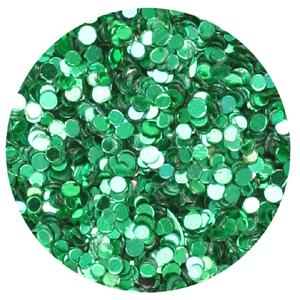 S36-18 - glitter/sequin dust - emerald green