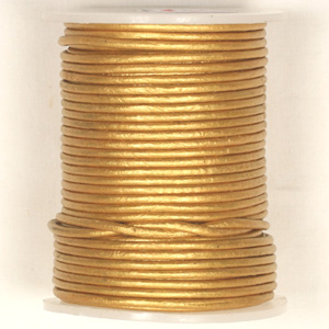 S9B Met round leather cord - metallic colours S9B Met round leather cord - metallic colours