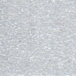 SB11J-9250 Miyuki size 11 seed beads - crystal AB SB11J-9250 Miyuki size 11 seed beads - crystal AB