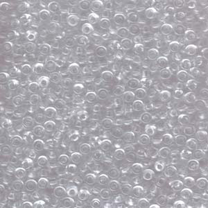 SB8J-9131 Miyuki size 8 seed beads - crystal