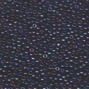 SB8J-9452 Miyuki size 8 seed beads - dark blue iris