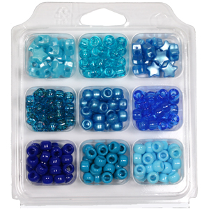 SBX-PY2 Pony Bead Selection Box - Blues