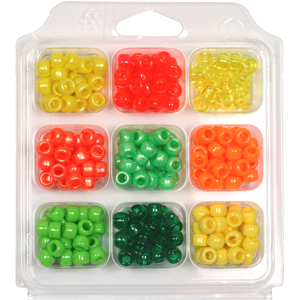 SBX-PY4 Pony Bead Selection Box - citrus