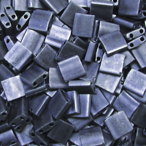 TL 2001 Miyuki tila beads - matte blue TL 2001 Miyuki tila beads - matte blue