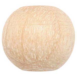 WB5 - round wooden bead