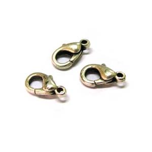 JF84B antique - small lobster claw clasp
