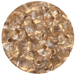 SBT-107 - Czech twin seed beads - bronze lined