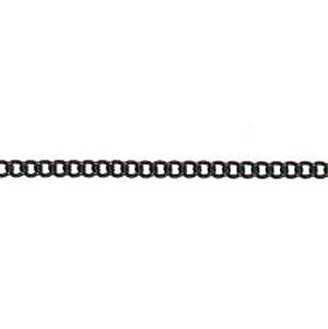 JF45-6 - curb chain necklets - black