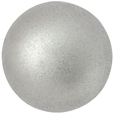 GCPP25-110 - Cabochons par Puca - crystal silver matt metallic